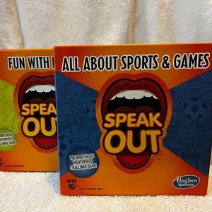 Hasbro Gaming Speak Out Expansion Pack: Fun With Food & All About Sports